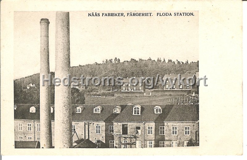 Naas Fabriker, Fargeriet. Floda station. Odaterat.jpg - Nääs Fabriker, Färgeriet. Floda station.Odaterat.