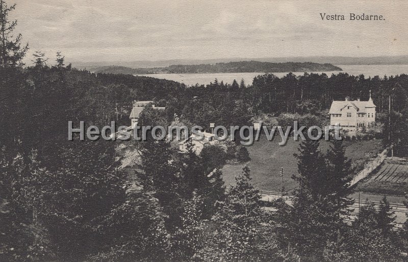 Vestra Bodarne. Postganget 10 augusti 1918. Karin Moller Fotografiatelier, Alingsas.jpg - Vestra Bodarne.Postgånget 10 augusti 1918.Karin Möller Fotografiatelier, Alingsås.