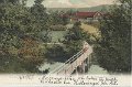 Lerum. Passage over Safvean. Postganget 16 aug 1905. Le Moine Malmestrom Konstforlag, Goteborg. 285