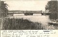 Lerum. Safveans utlopp i Aspen. Postganget 13 sept 1904. Carl Brobacks forlag