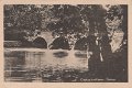 Castenhofsbron, Lerum. Postganget 9 augusti 1929. Foto o forlag C. A. traff, Goteborg