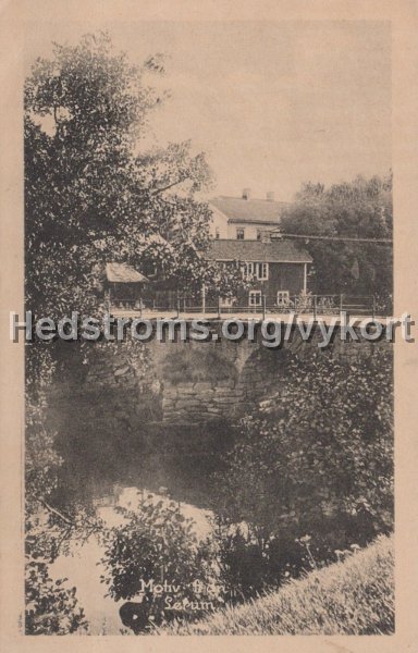 Motiv fran Lerum. Posyganget 17 augusti 1925.jpg - Motiv från Lerum.Postgånget 17 augusti 1925.Fotoförlaget Svea, Göteborg.