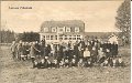 Lerums Folkskola. Postganget 14-2 1918. Foto. Einar Eriksson