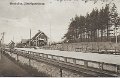 Stenkullen, Jarnvagsstationen. Postganget 28 juli 1935. Forlag Einar Erikson, Alingsas