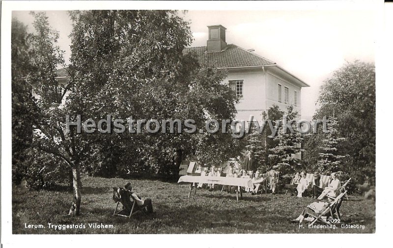 Lerum. Tryggestads Vilohem. Odaterat. H. Lindenhag, Goteborg. 2092.jpg - Lerum. Tryggestads Vilohem.Odaterat.H. Lindenhag, Göteborg. 2092.