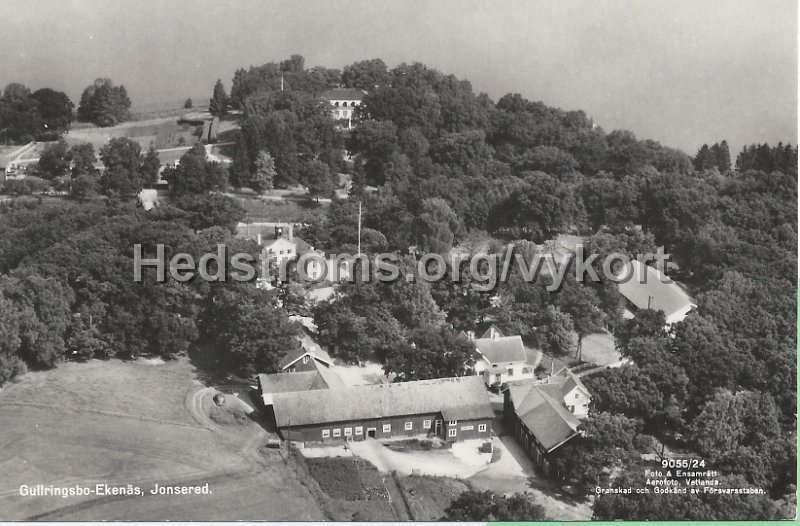 Gullringsbo - Ekenas. Jonsered. Daterat 25 november 1958. Foto Ensamratt Aerofoto, Vetlanda. Gustaf Adolf.jpeg - Gullringsbo - Ekenäs. Jonsered.Daterat 25 november 1958.Foto & Ensamrätt: Aerofoto, Vetlanda.Gustaf Adolf.