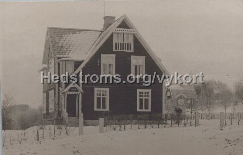 Postganget 22 december 1921. Lyckebofamiljen.jpg - Postgånget 22 december 1921.Lyckebofamiljen.