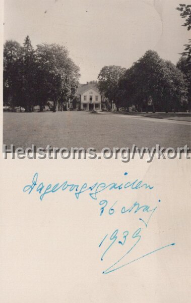 Dageborgsgarden. Postganget 26 maj 1939.jpg - Dageborgsgården.Postgånget 26 maj 1939.