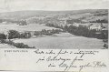 Utsikt ofver Lerum. Postganget 30 mars 1905. Carl Brobacks forlag